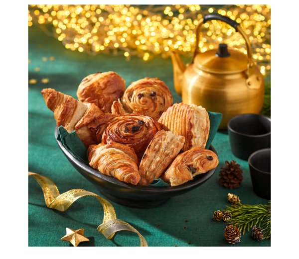 ASSORTIMENT DE VIENNOISERIES PUR BEURRE X8 