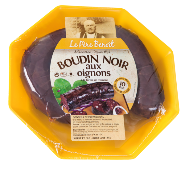 BOUDIN NOIR AUX OIGNONS
LE PÈRE BENOÎT