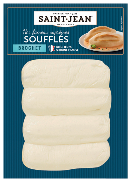 NOS FAMEUX SUPRÊMES SOUFFLÉS BROCHET
SAINT-JEAN