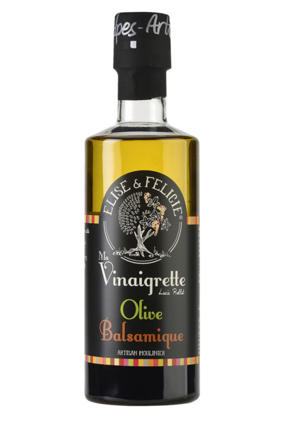 VINAIGRETTE OLIVE BALSAMIQUE
ÉLISE ET FÉLICIE