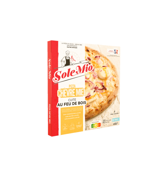 PIZZA SURGELÉE CHÈVRE MIEL
SOLE MIO