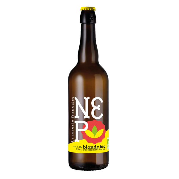 BIÈRE BLONDE BIO 
NEPO