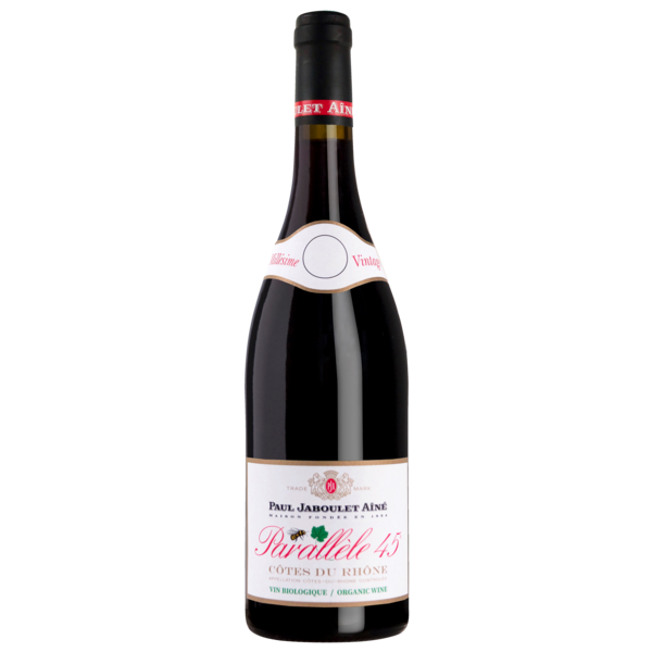 AOC CÔTE DU RHÔNE PARALLÈLE 45 ROUGE BIO 
