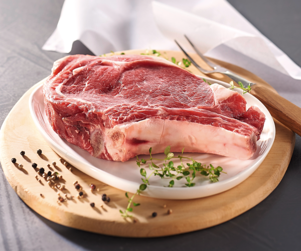VIANDE BOVINE : CÔTE À L'OS OU CÔTE *** À GRILLER 
