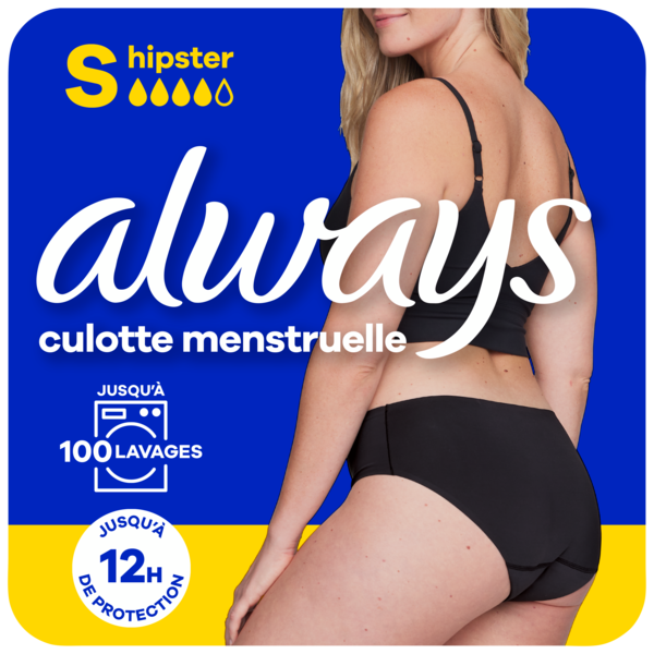 CULOTTE MENSTRUELLE HIPSTER TAILLE S 38-40
