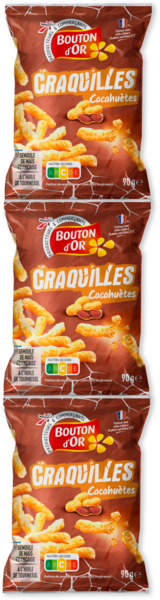 CRAQUILLES CACAHUÈTES
