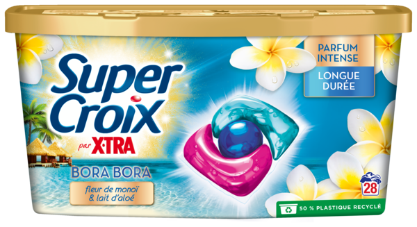 LESSIVE TRIOCAPS  BORA BORA 
X28 CAPSULES

