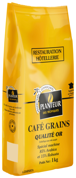 CAFÉ EN GRAINS QUALITÉ OR
