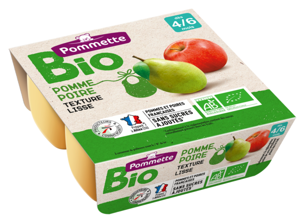 PURÉE POMME POIRE
