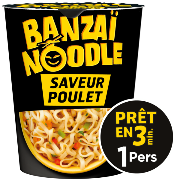 CUP DE NOUILLES AU POULET
