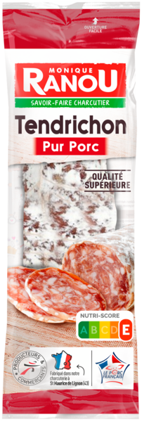 SAUCISSON TENDRICHON PUR PORC
