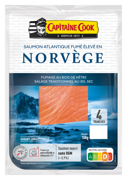 SAUMON FUMÉ DE NORVÈGE
 (1)