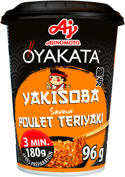 NOUILLES YAKISOBA POULET TERIYAKI
