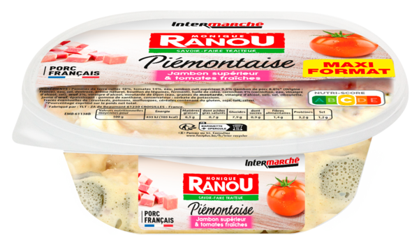 PIÉMONTAISE AU JAMBON 
