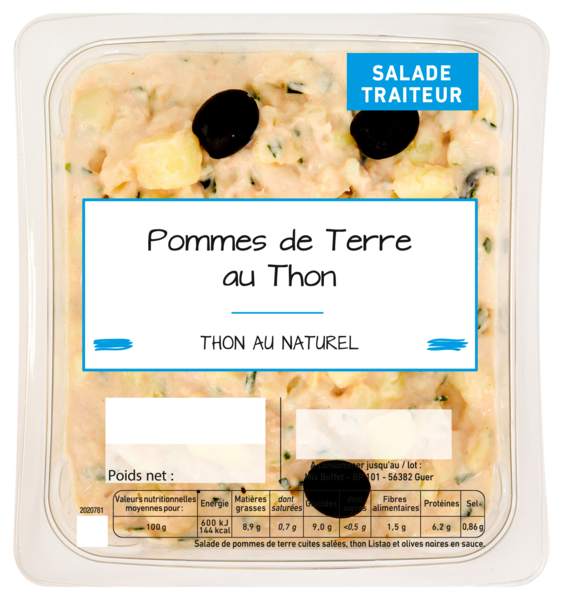 POMMES DE TERRE AU THON 