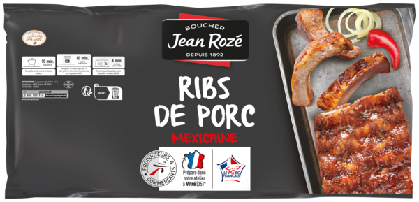 2 RIBS DE PORC MEXICAIN 
