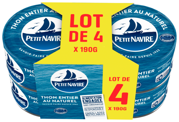 THON ENTIER  AU NATUREL 
