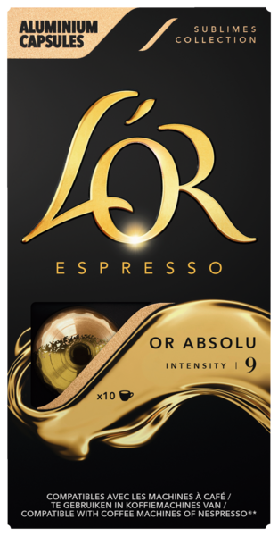 CAPSULES DE CAFÉ ABSOLU INTENSITÉ 9
