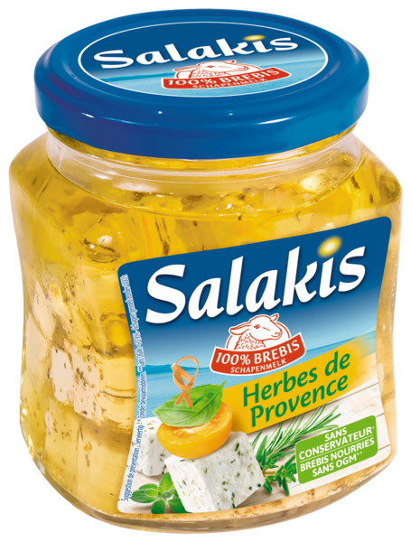 FROMAGE DE BREBIS POUR SALADES ET APÉRITIFS AUX HERBES DE PROVENCE 
