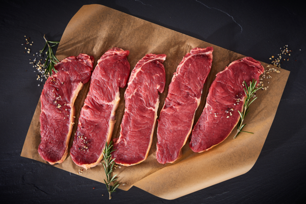VIANDE BOVINE : FAUX FILET OU FAUX FILET *** À GRILLER 
