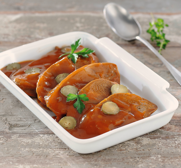 LANGUE DE BOEUF SAUCE PIQUANTE 