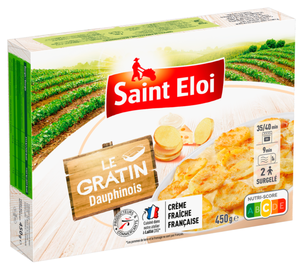 GRATIN  DAUPHINOIS SURGELÉ
