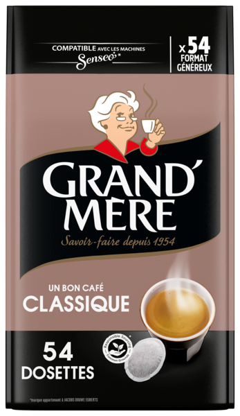 DOSETTES DE CAFÉ CLASSIQUE
