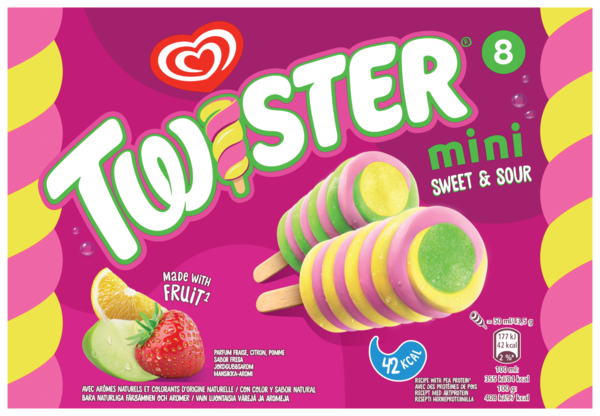 GLACE BÂTONNET SWEET AND SOUR X8
