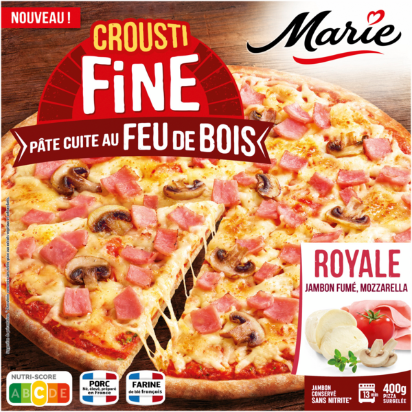 CROUSTINE FEU DE BOIS ROYALE SURGELÉE
