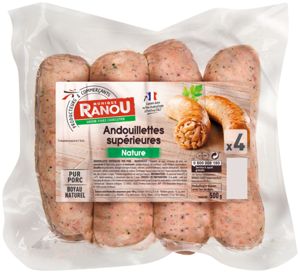 ANDOUILLETTES SUPÉRIEURES NATURE
