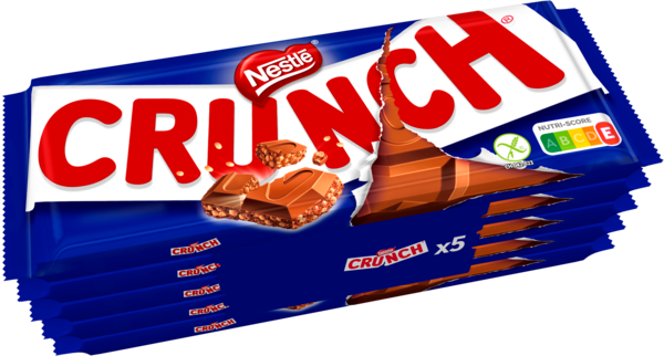 TABLETTE  CHOCOLAT AU LAIT CRUNCH
