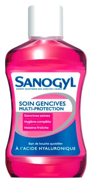 BAIN DE BOUCHE SOIN GENCIVES MULTI-PROTECTION À L'ACIDE HYALURONIQUE
