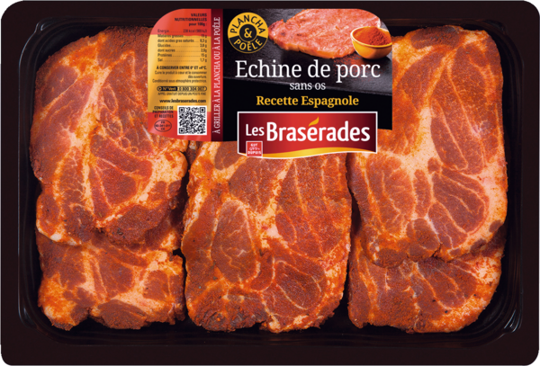 ÉCHINE DE PORC SANS OS RECETTE ESPAGNOLE 

