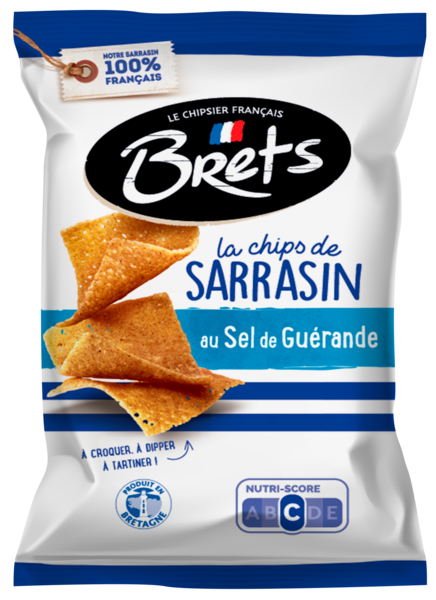 LA CHIPS DE SARRASIN AU SEL DE GUÉRANDE
