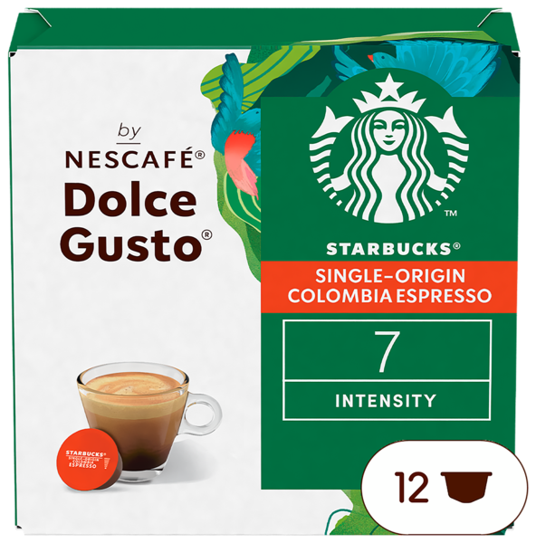 DOSETTES DE CAFÉ NESCAFÉ DOLCE GUSTO ESPRESSO COLOMBIA
