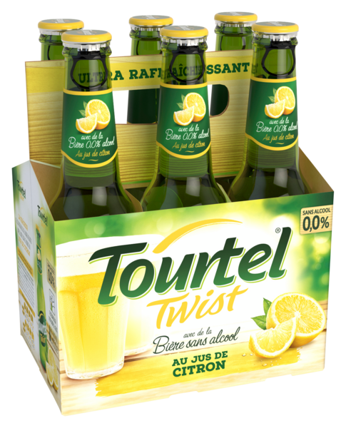 BIÈRE SANS ALCOOL AU JUS CITRON
