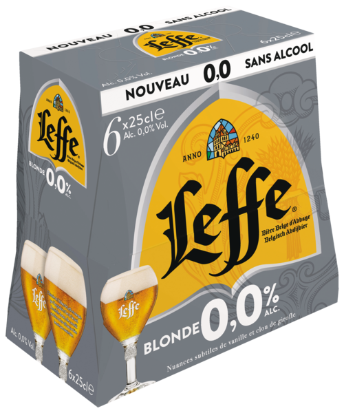 BIÈRE BLONDE SANS ALCOOL

