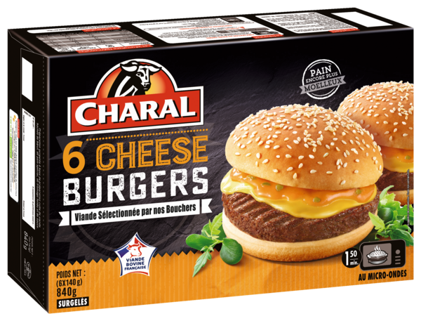 CHEESEBURGERS SURGELÉS 
