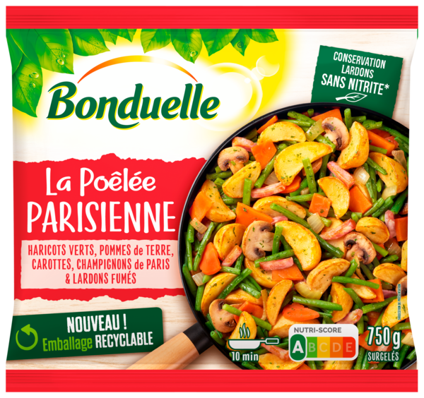 LA POÊLÉE PARISIENNE SURGELÉE
BONDUELLE