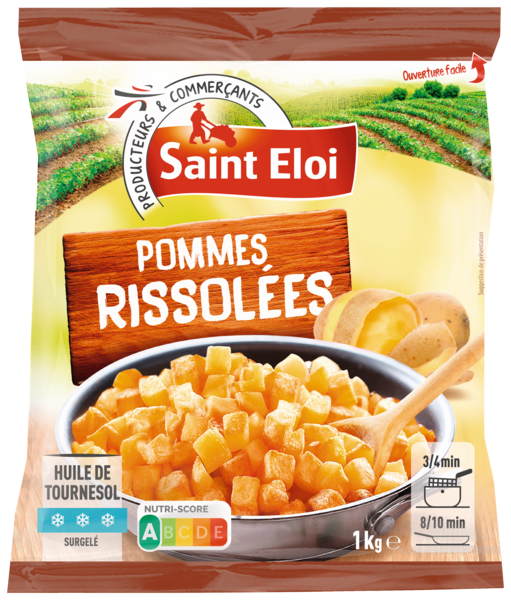 POMMES RISSOLÉES SURGELÉES 
