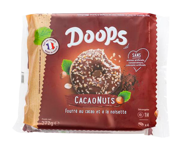 DONUTS CACAONUTS X4 SURGELÉS
