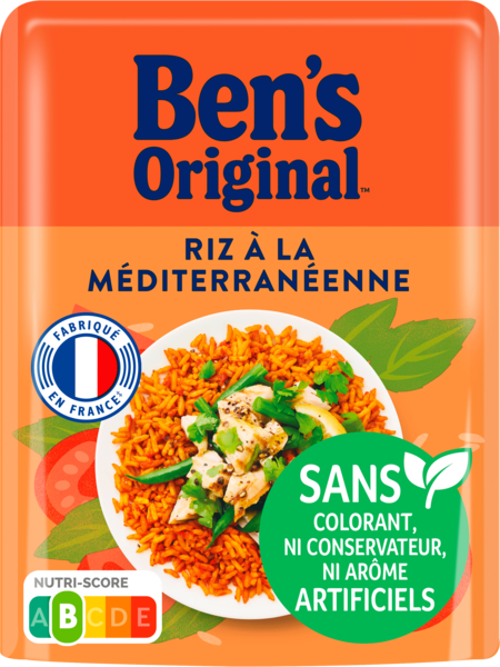 RIZ MICRO ONDABLE À LA MÉDITERRANÉENNE
