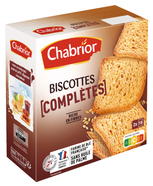 BISCOTTES COMPLÈTES

