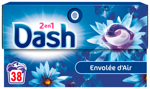 LESSIVE PODS 2 EN 1 ENVOLEE D'AIR 38D
