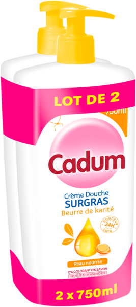CRÈME DOUCHE SURGRAS BEURRE DE KARITÉ
