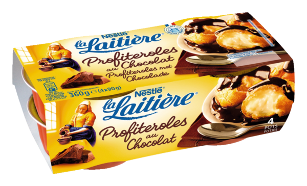 PROFITEROLES AU CHOCOLAT   
