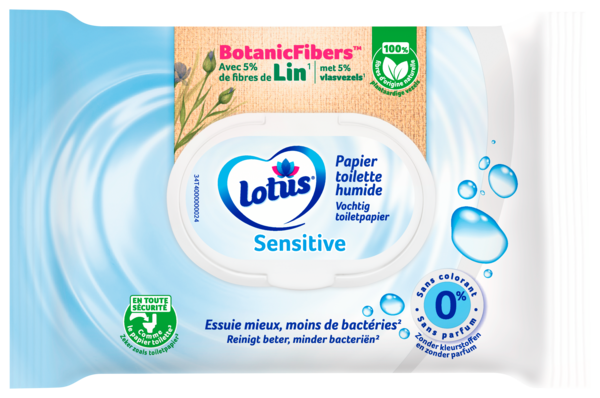 PAPIER TOILETTE HUMIDE SENSITIVE X42
