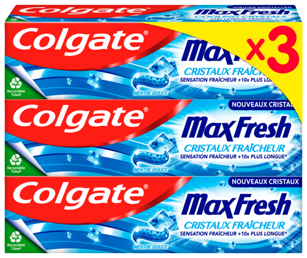 DENTIFRICE MAX FRESH CRISTAUX FRAICHEUR
