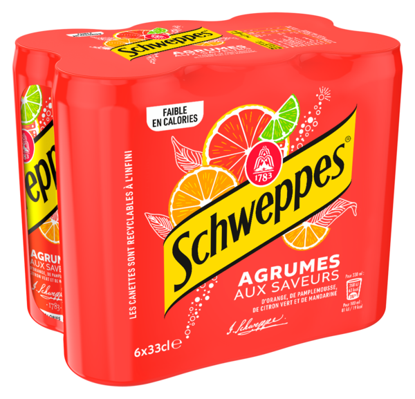 BOISSON GAZEUSE AGRUMES
