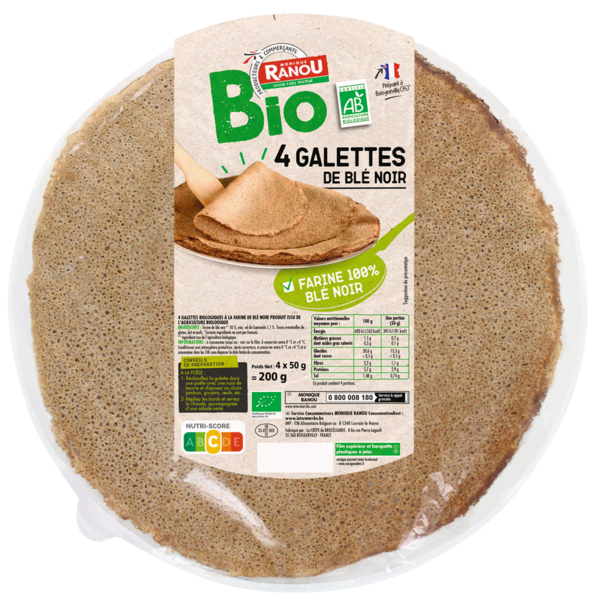 GALETTES BLÉ NOIR BIO X4
Intermarché 34% en avantage carte sur une sélection de produits